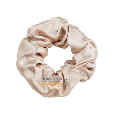 Crystal Silk Scrunchies for High Quallity with 100% Mulberry Silk