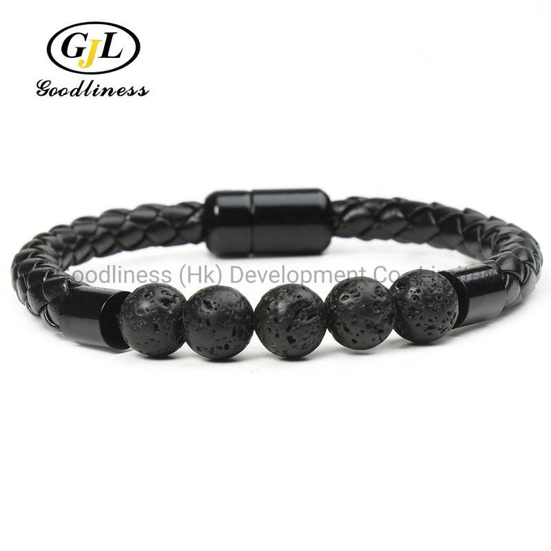 High Quality Braided Wristband Custom Leather Bracelets