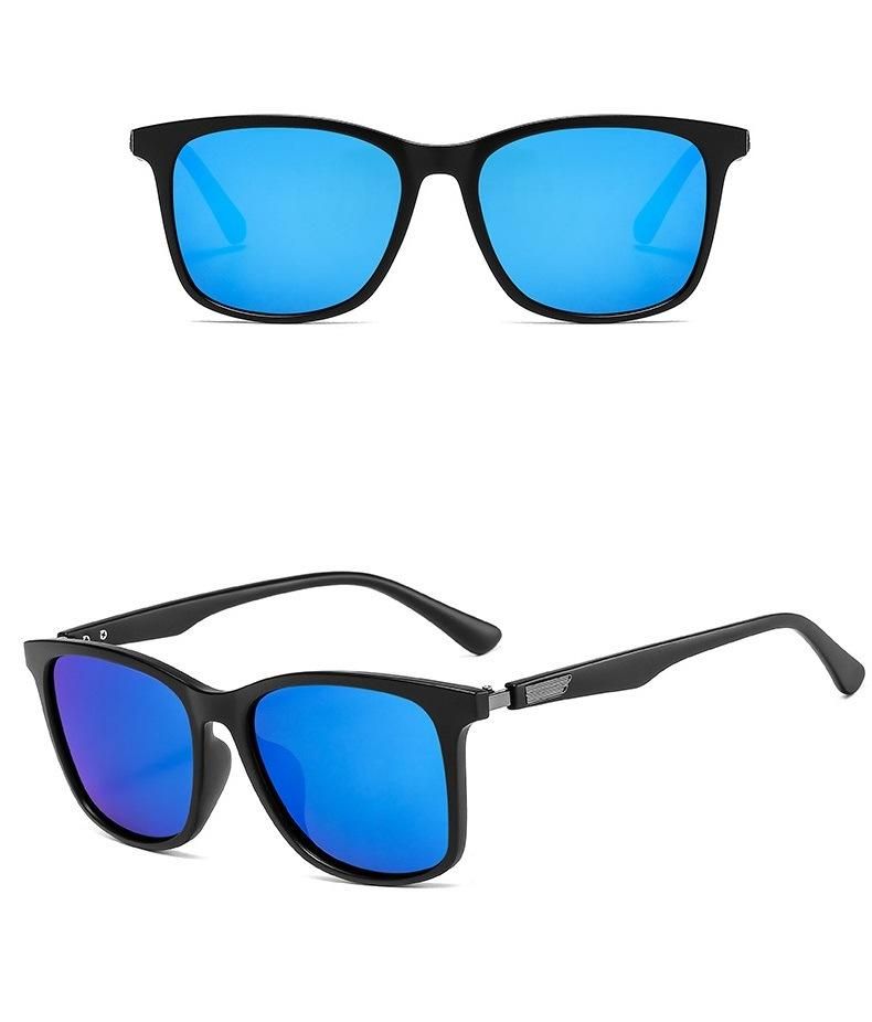 New Retro Men Tr90 Frame Polarized Sunglasses