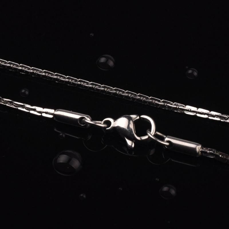 Hot Selling Jewelry Stainless Steel Boston Chain Ladies Necklace