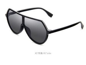 Trend Oversized Big Frame Leopard UV400 Lady Sunglass