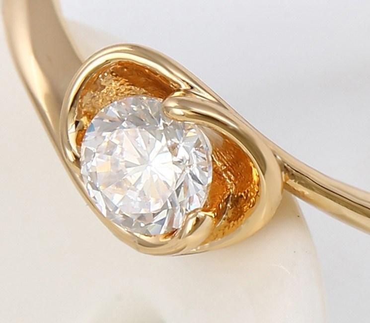 Unique Design Custom Rings Jewelry Women Wholesale 18 K Gold Diamond Rings