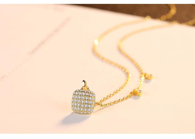 Fashion Handmade 14K Gold Pendant Jewelry Necklace