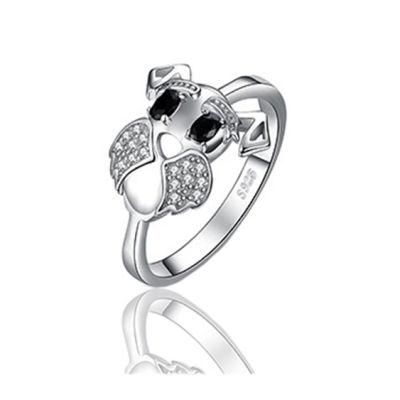 925 Sterling Silver Rings Skull Rings CZ Jewellery Vintage Rings Skull Biker Rings