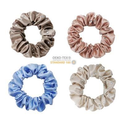 Silk Scrunchies with Mulberry Pure Silk for High Quality for Woman
