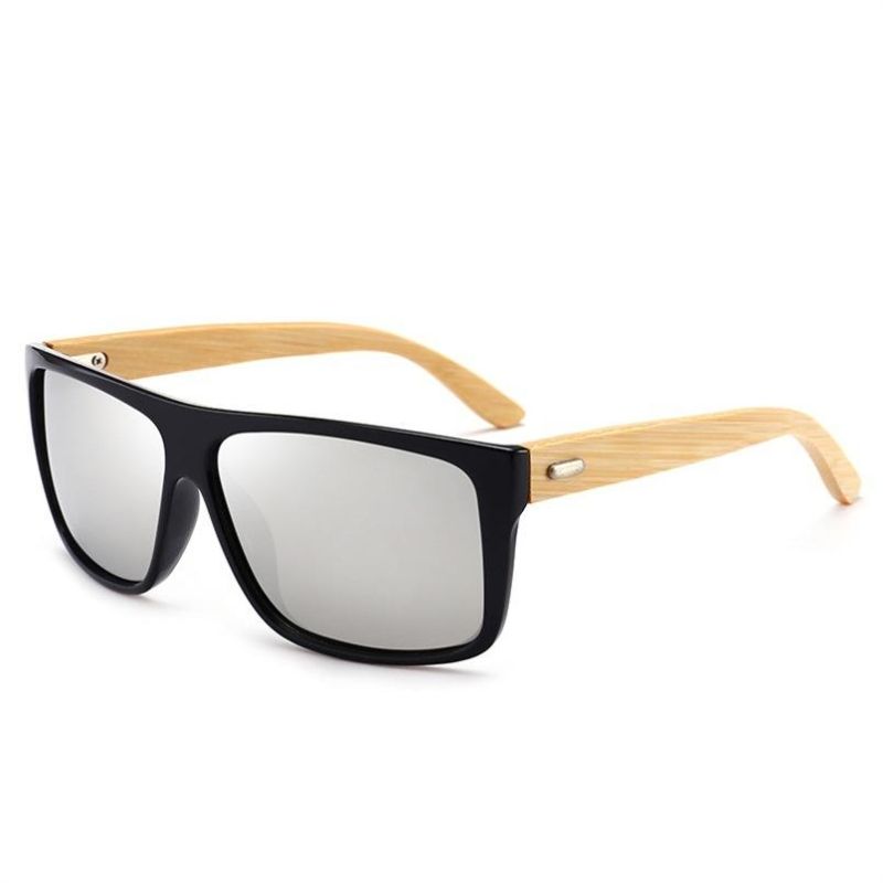 European and American New Fashion Sunglasses Men′s Classic Sunglasses Bamboo Glasses Wholesale Sg3003