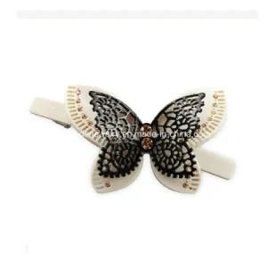 Hair Decoration Acrylic Buttefly Hair Clips for Women