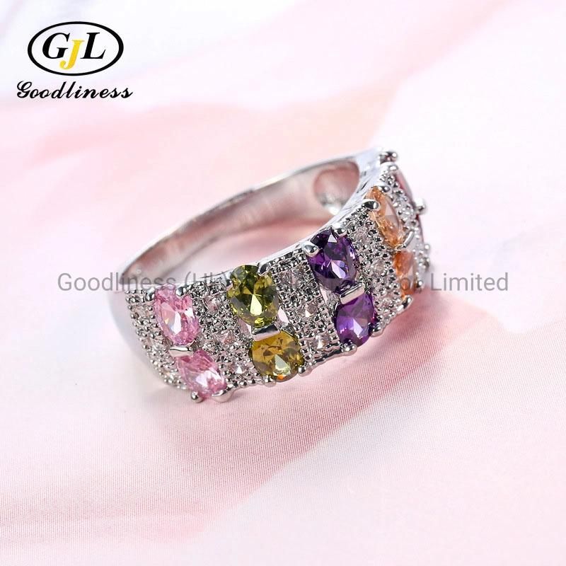 2021 Luxury Solid Gold Full Iced out Moissanite Diamond Rings