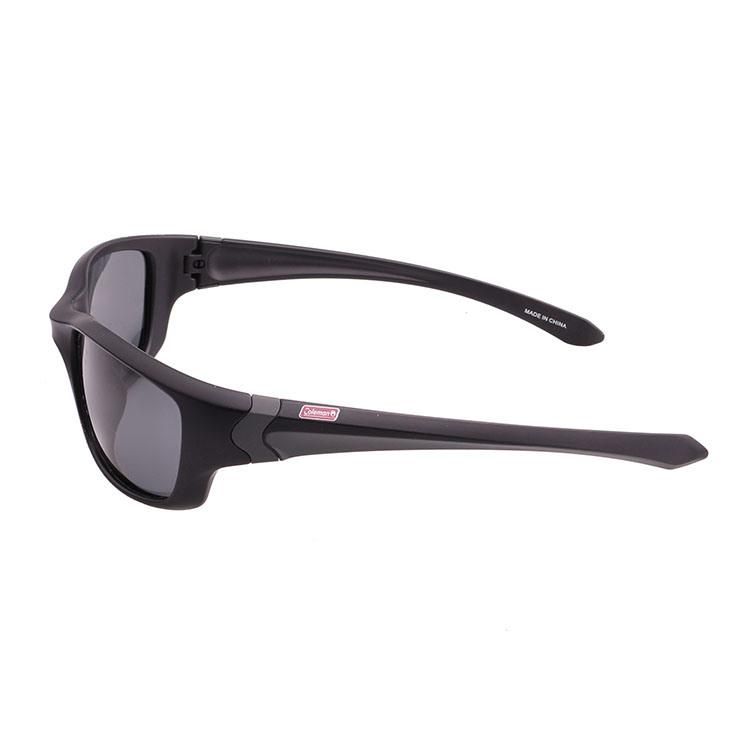 2019 Black Tiny Sports Sunglasses with Metal Deco
