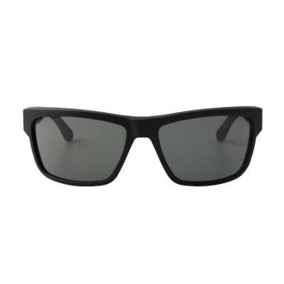 2017 All Black Simple Sports Sunglasses with Rubber Nose