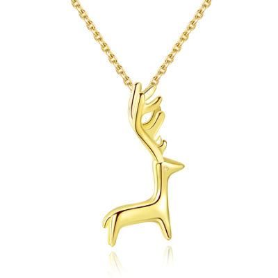 Quality Fashion Jewelry Choker Smart Deer Pendant Necklace