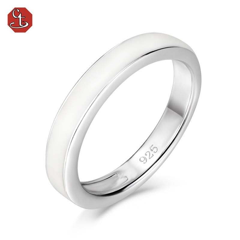 Wholesale Jewelry 925 Sterling Silver Fashion Enamel Ring
