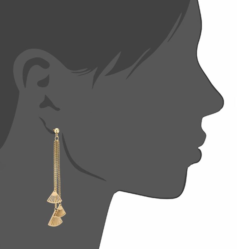 Delicate and Neat Detail Struture Beautiful Shell Shape Earring