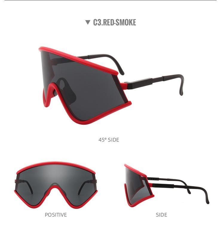 Wholesale 2022 Summer Fashion PC Frame Outdoor Man Polarized Cycling Sun Glasses Sports Sunglasses