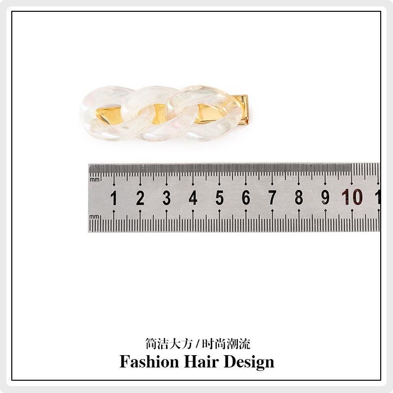 Fashion Jewelry Simple Temperament Twist Duckbill Clip Hair Clip