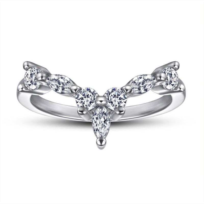 S925 Fashion Simple Index Finger Diamond Ring