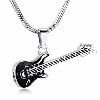 Punk Guitar Music Jewelry Cremation Pendant