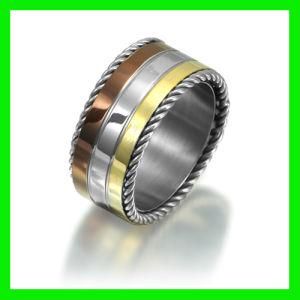 2012 Crown Shaped Stainless Steel Jewellery Ring (TPSR667)