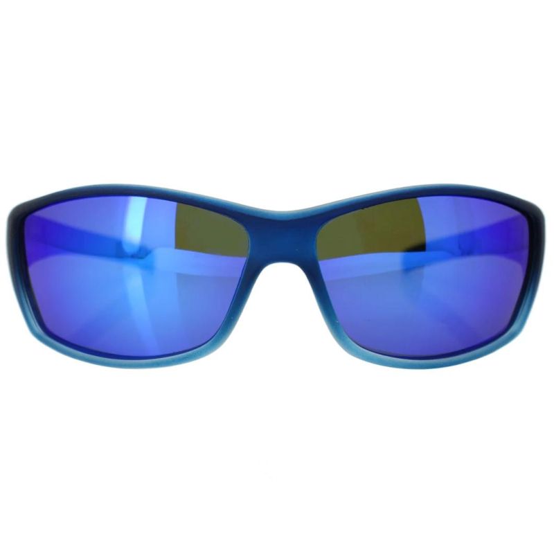 2020 Hot Selling Blue Wrapped Sports Sunglasses