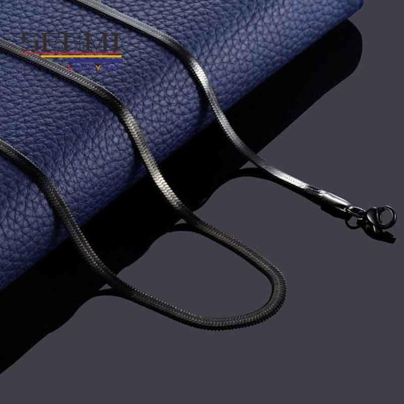 Fashion Jewelry Hiphop Snake Link Chain Stainless Steel Men Necklace