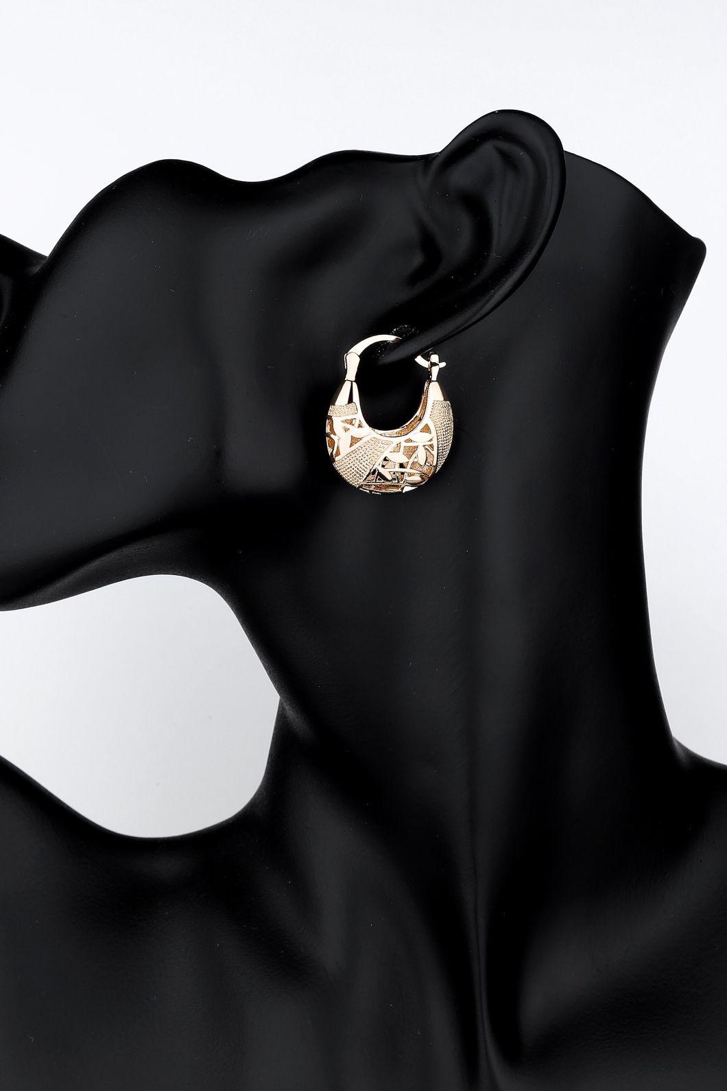 Simple Style Earrings Costume Jewelry Gold Earring for Women