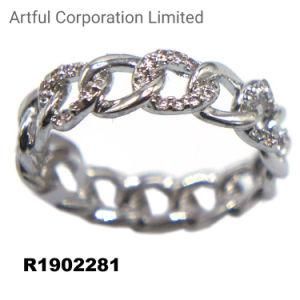 Fashion Jewelry Ring with Cubic Zircon