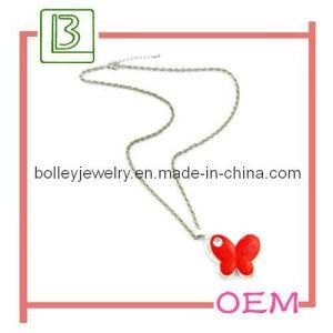 Enamel Butterfly Necklace