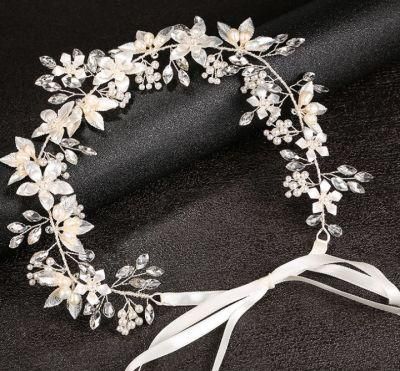 Weddng Elegant Crystal Headband Hair Vines Hair Comb Headpiece