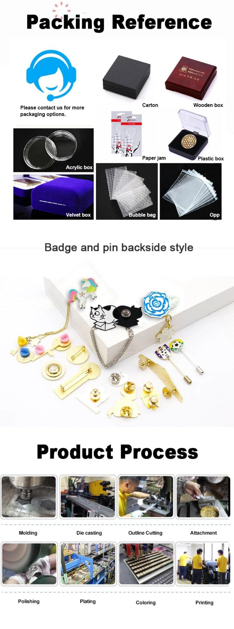 Lapel Badges Wholesale Free Sample Custom Logo Metal Soft Hard Enamel Pins for Souvenir