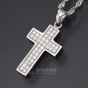 Popular 925 Sterling Silver Jewish Cross Pendant