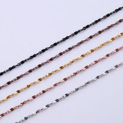 Fashion Custom Jewelry Tinsel Chain Necklace Bracelet Anklet Bangle Design