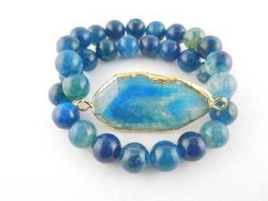 Handmade Bracelet, New Design Druzy Connector Jewelry Bracelet, Agate Bead Bracelet Set