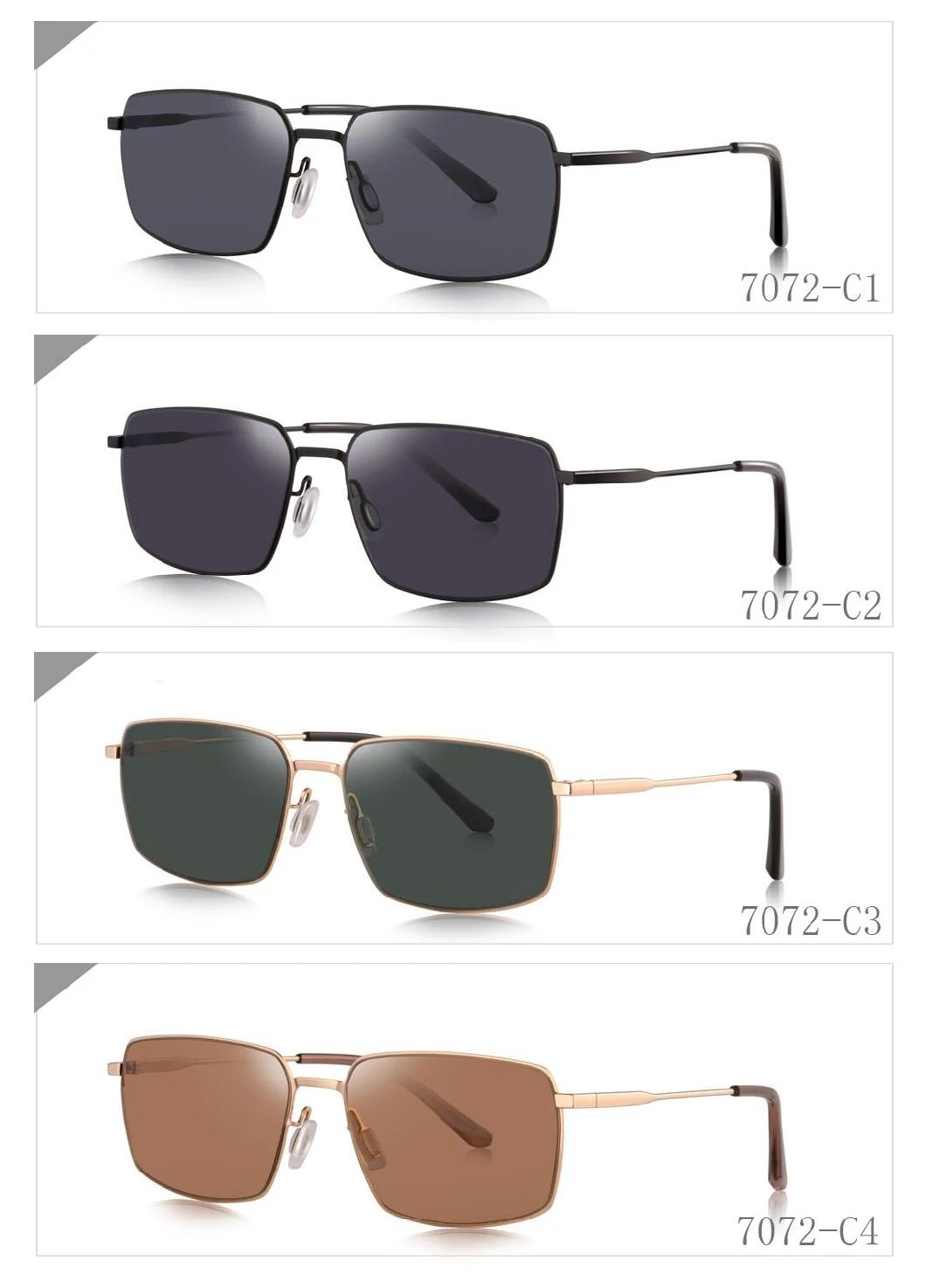 2020 New Popular Classic Hot Sell Fashion Men Metal Sunglasses in Stock