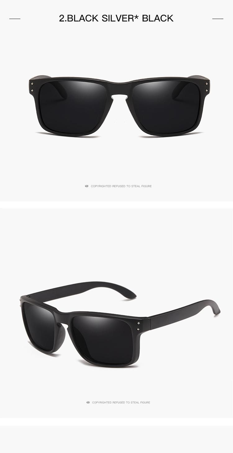 New Personality Popular Shades Men Fashion Ultralight Sport Polarized Sunglasses