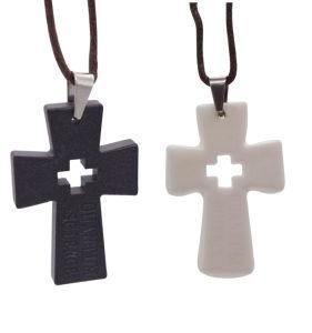 Jesus Cross Scalar Energy Pendant Necklace Jewelry for Body Care