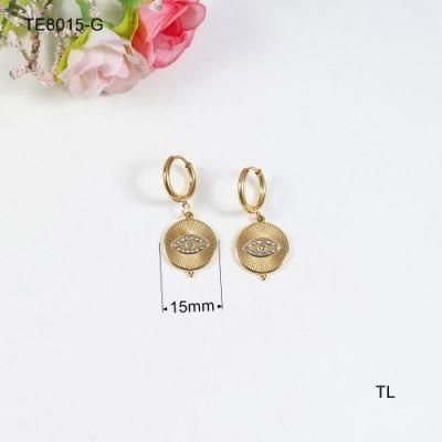 Manufacturer Custom Evil Stainless Steel Earring Jewelry, Eye Earrings, Eye Jewelry