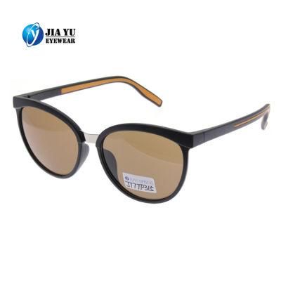 Xiamen Factory Wholesale Tr90 Plastic Polarized Round Sunglasses for Women