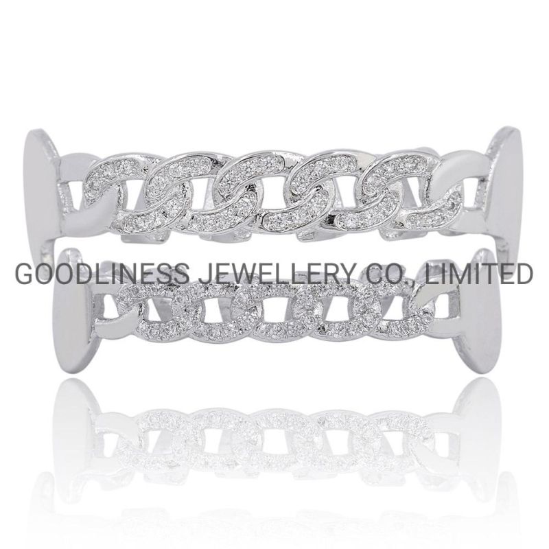 Hotsale Fashion Men Teeth Grillz Rapper Hip Hop Jewelry