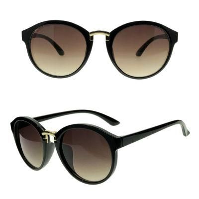 Retro Round Fashion Kids Sunglasses with Metal Nose Bridge