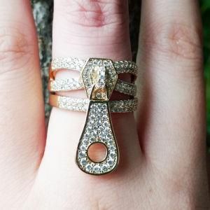 Diamond Stacking Engagement Ring Two Pieces Ring Fashion Accessories Ring