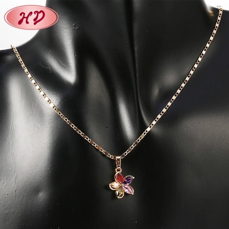 Hot Sale Fashion Costume 18K Gold Plated Jewelry Sets with Pearl