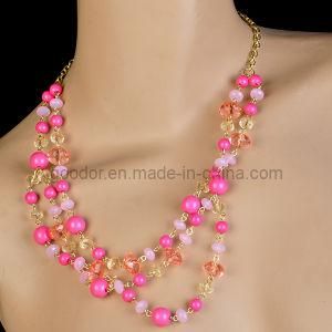 Pink Plasticnecklace (GD-AC178)