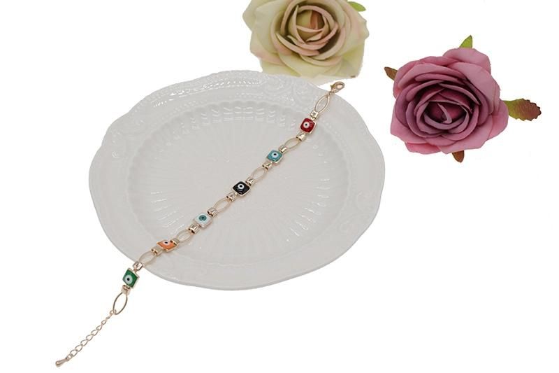 Turkish Demon Eye Gold Plated Religious Fashion Bracelet