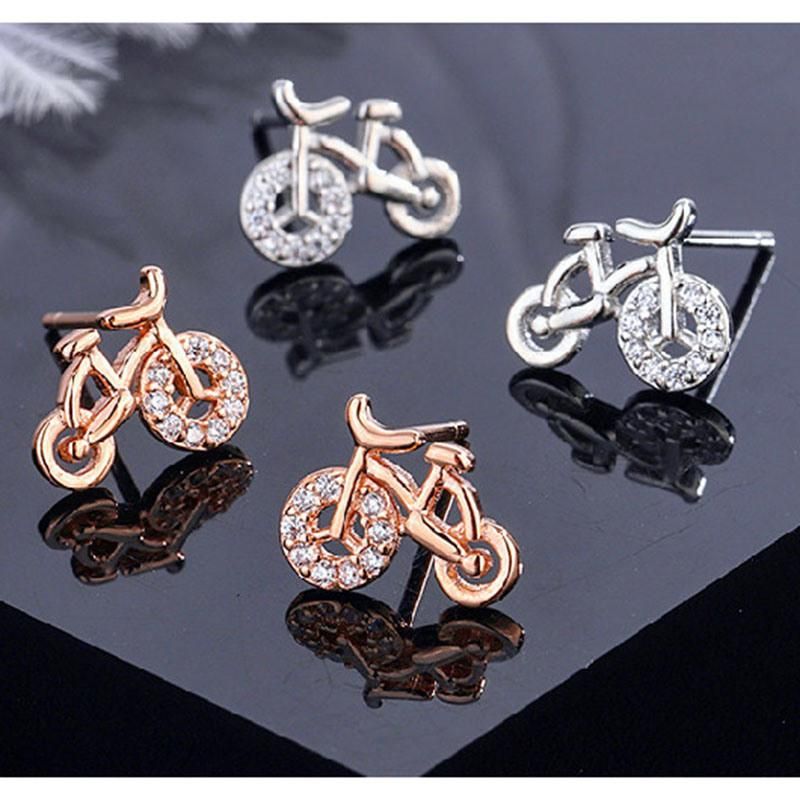 Mini Bike Earrings Earrings Wholesale Fashion Personality Earrings