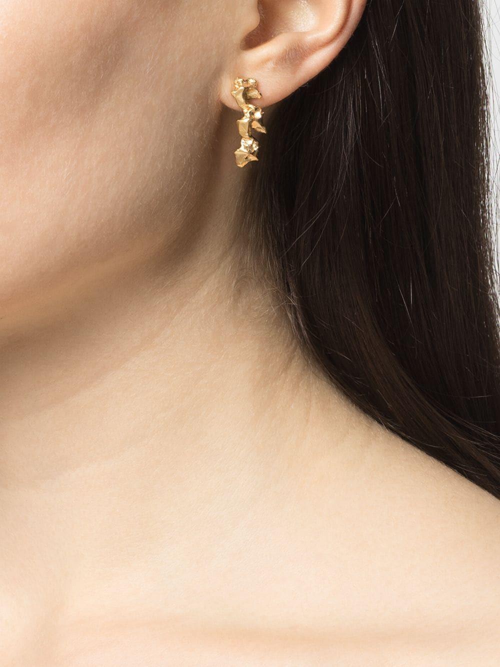 Fashion Irregular Metal Earrings Jewelry