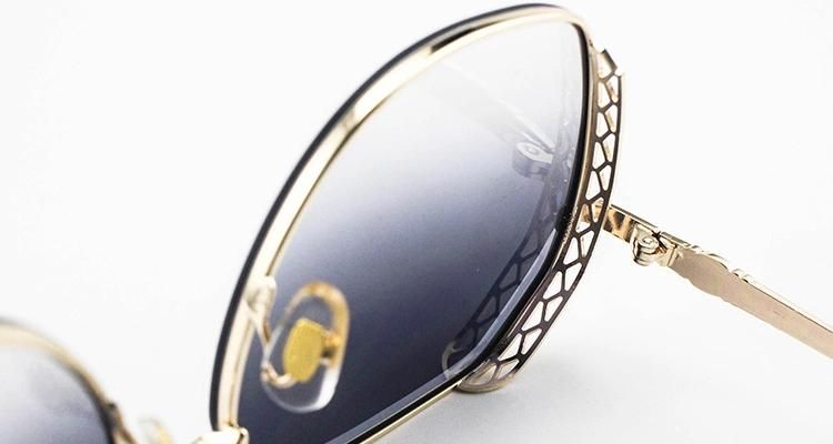 Hot Sale Custom Logo Wholesale Funny Metal Frame Women Sunglasses