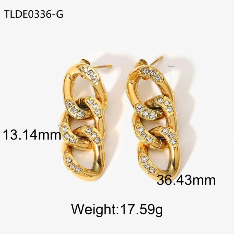 Stainless Steel Fashion Jewelry None Fade Earring, None Fade jewellery, Wholesale Hand Made Earrings
