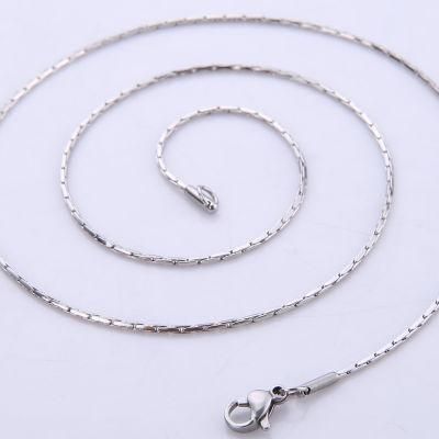 Men&prime;s Jewelry Square Boston Link Chain for Necklace Bracelet Design