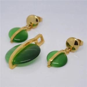 New Arrival Fashion Cat&prime;s Eye Stone Jewelry Set