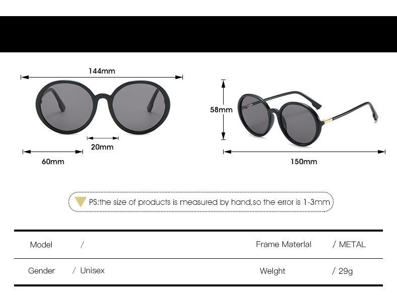 Fashion Sunglasses Vintage Custom Logo